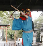 春日神社の奉納舞 [吉野山]